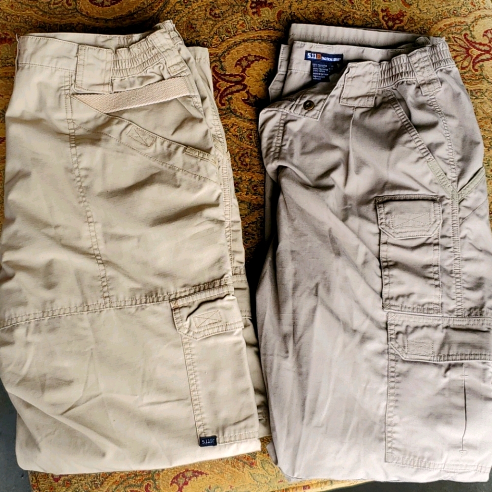 2 pair Men's 5.11 tactical pants
